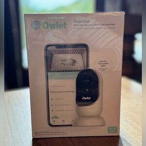 Owlet camera. Brand new plastic sealed.